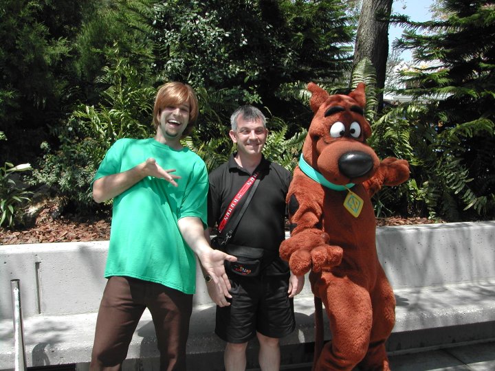Scooby Doo Shaggy and Robert Crouch